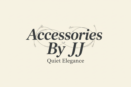 Accessories By JJ Logo - Large Italic Font