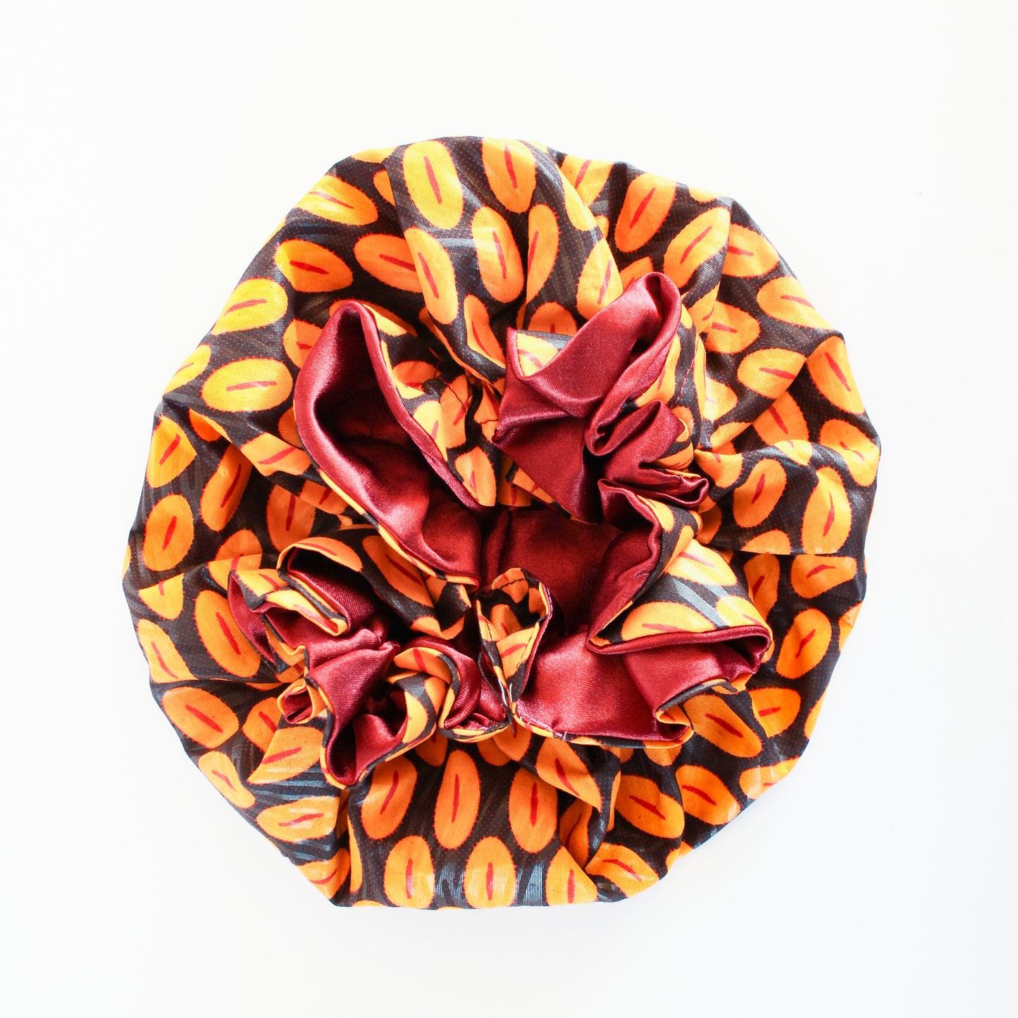 The Ghana Ankara Hair Bonnets