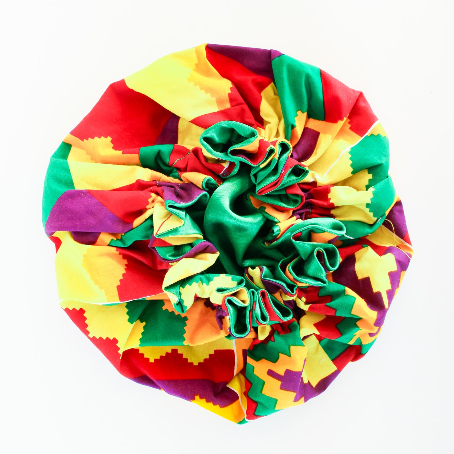 The Ghana Ankara Hair Bonnets