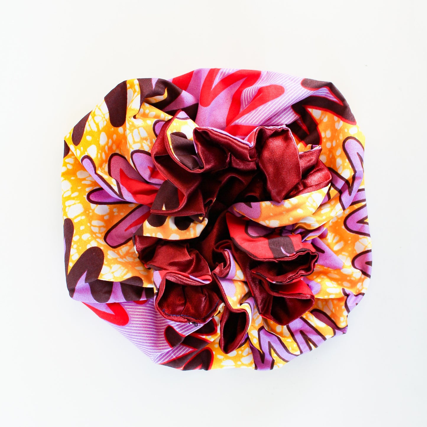 The Ghana Ankara Hair Bonnets