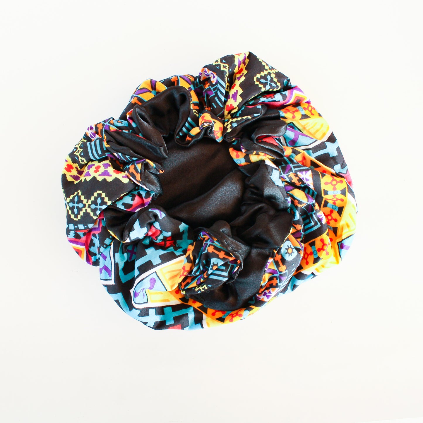 The Ghana Ankara Hair Bonnets