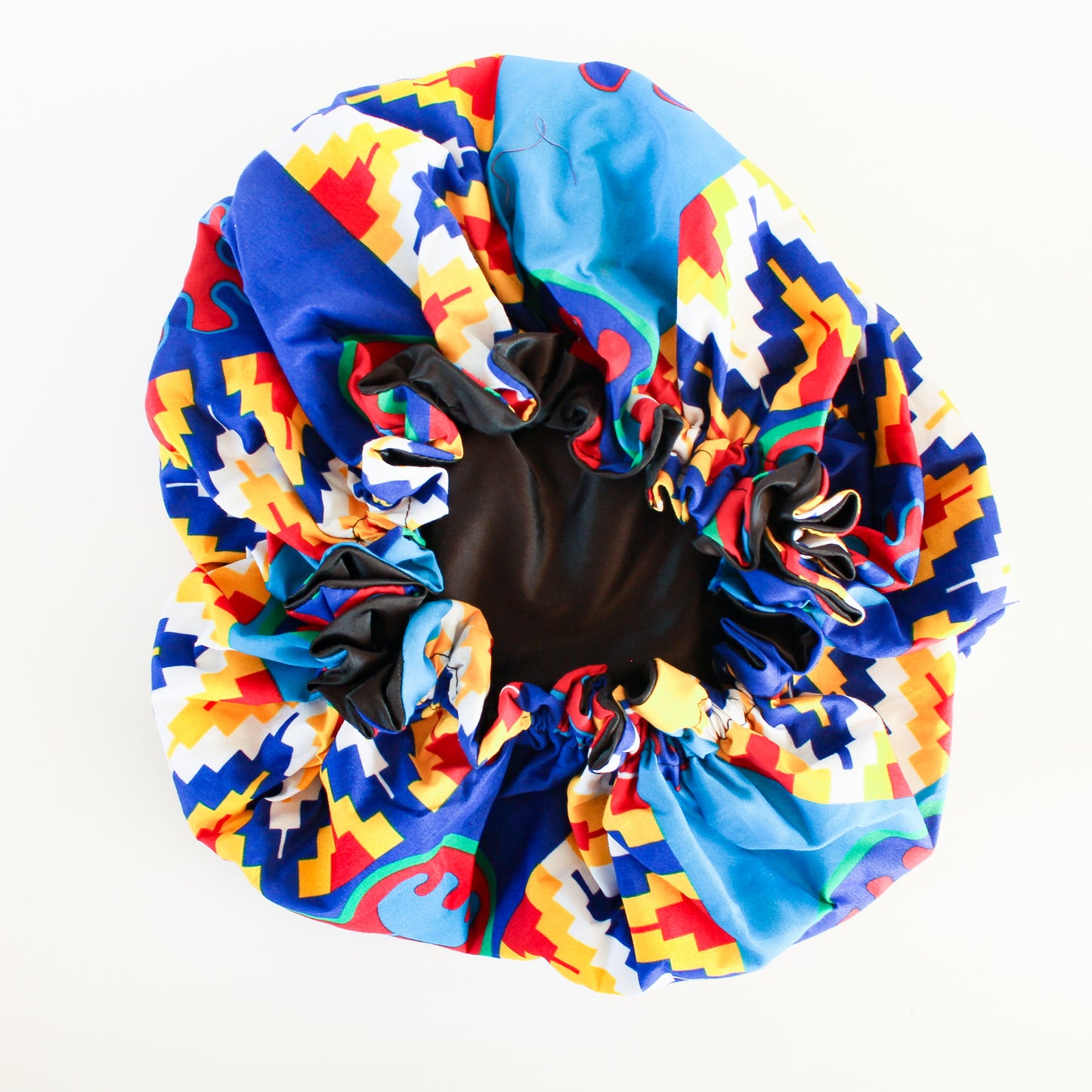 The Ghana Ankara Hair Bonnets