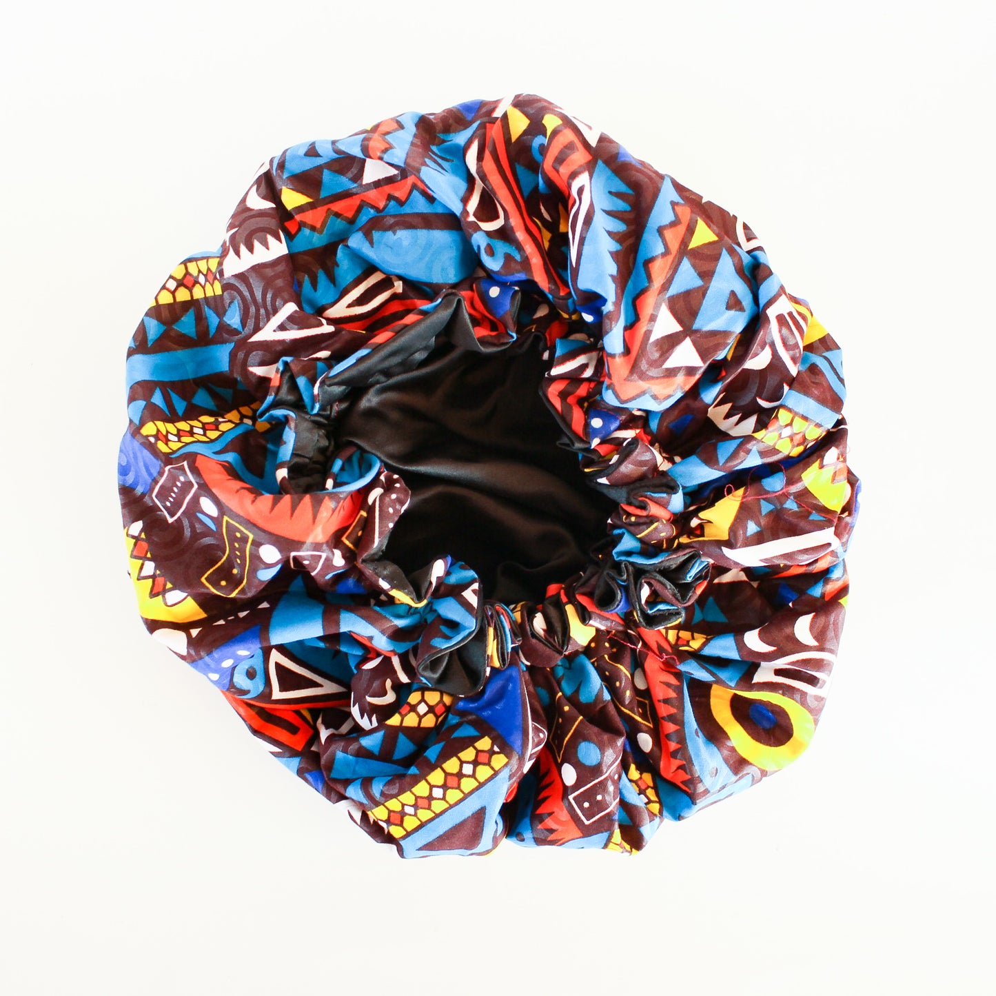 The Ghana Ankara Hair Bonnets