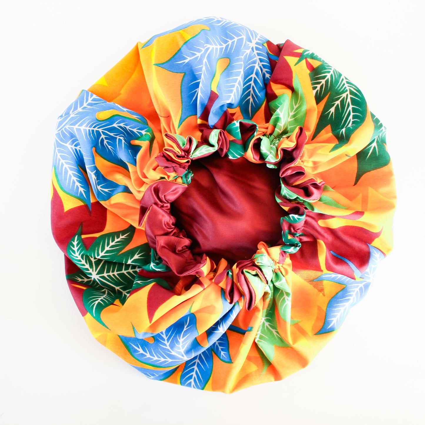 The Ghana Ankara Hair Bonnets