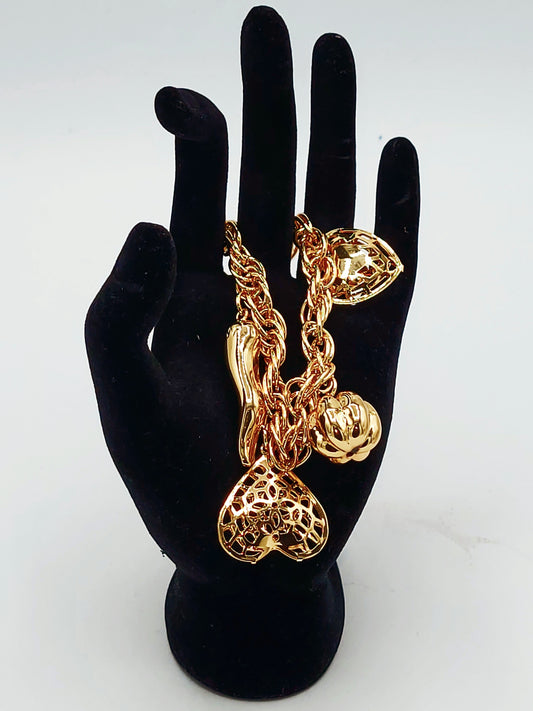 It Started With Love Charm Bracelet