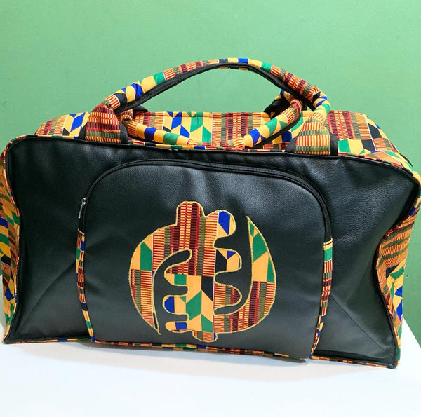 Gye Nyame Kente Bag
